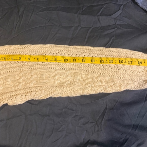 Nordstrom Cream Cable Knit Sweater - Picture 7 of 8